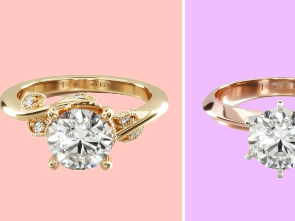 James allen double halo on sale