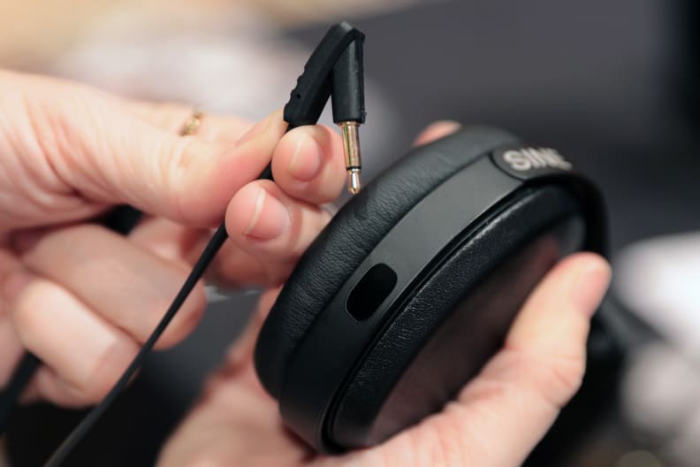 A photo of the Audeze Sine Headphones.
