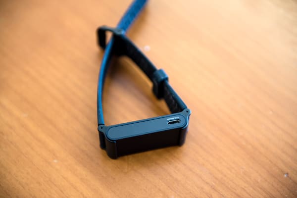 The Pulse's micro USB port