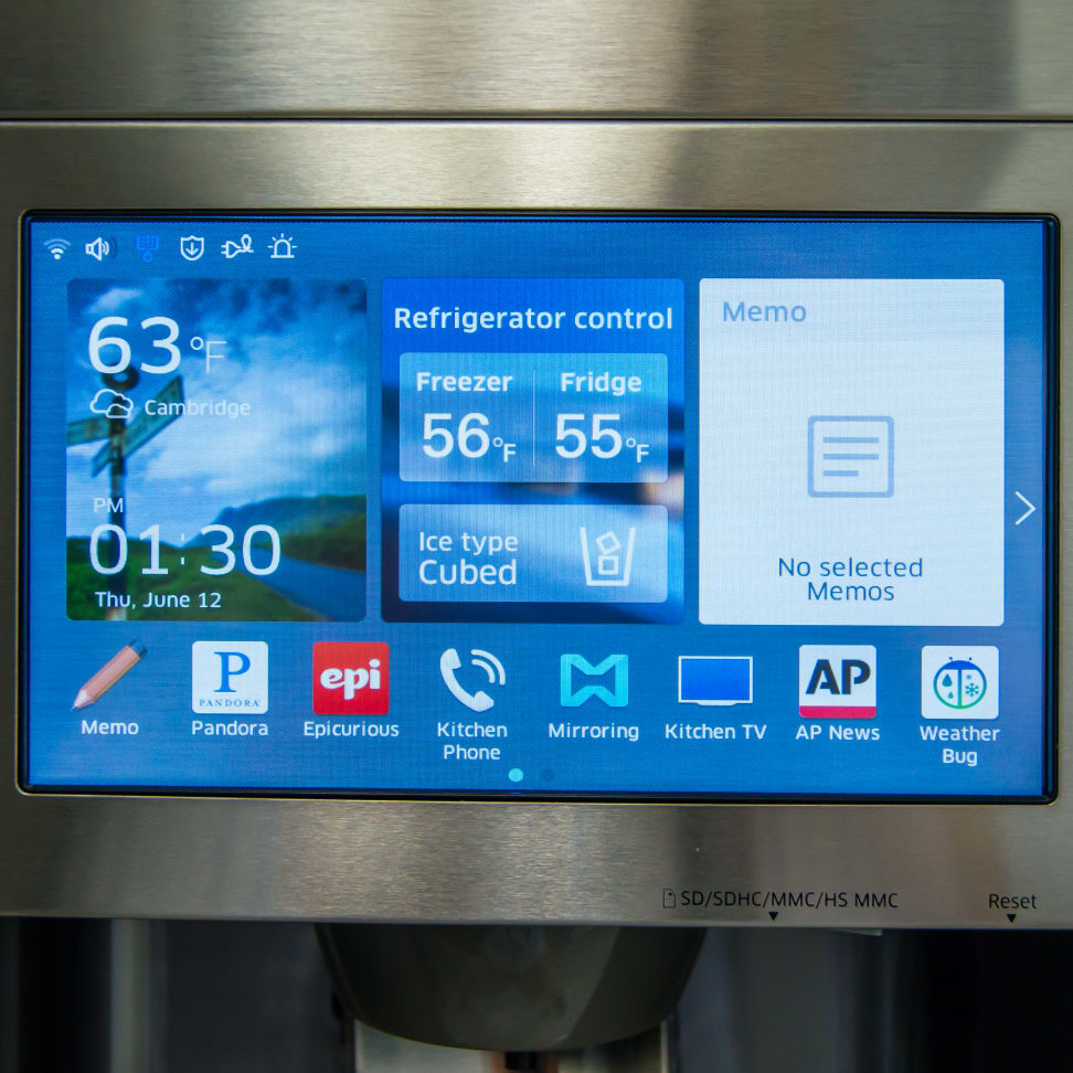 New Samsung Smart Fridge Has Big Screen for TikTok