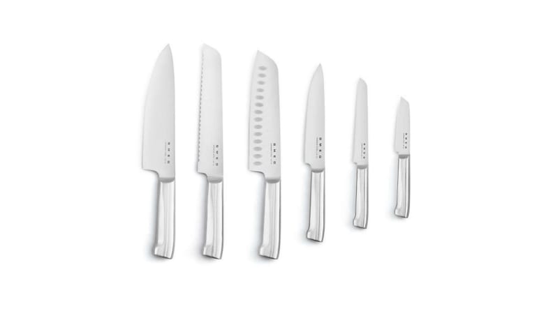 SMEG 7 Piece Knife Block Set & Reviews