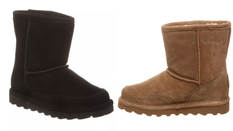 Two pairs of boots.