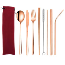 Product image of Stoneway 9-piece Travel Silverware Set with Case