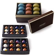 Product image of Mae Fine Foods Gourmet Chocolate Bonbons and French Macarons Gift Set