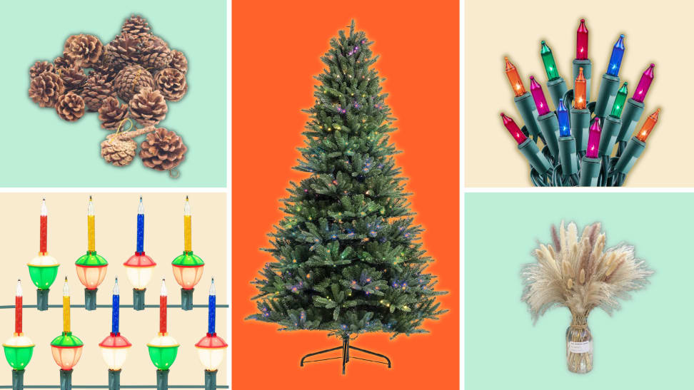 Make pretty beaded Christmas trees with 3 items