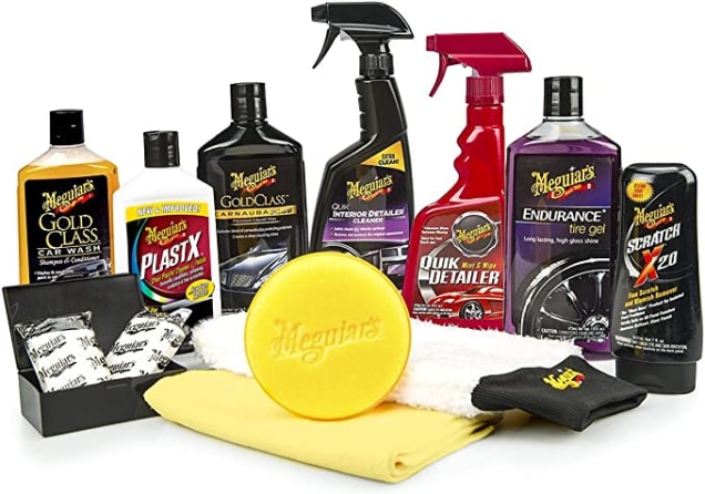Golden Shine Ultimate Interior Detailing Kit with Mini Duster