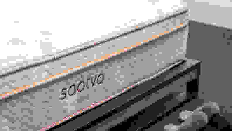 the saatva mattress on a bed frame