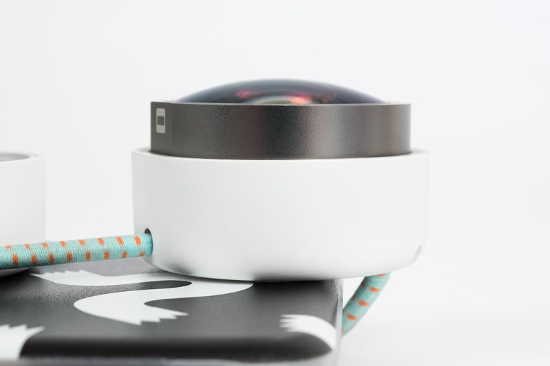 A close-up of the Iris Lens from Photojojo