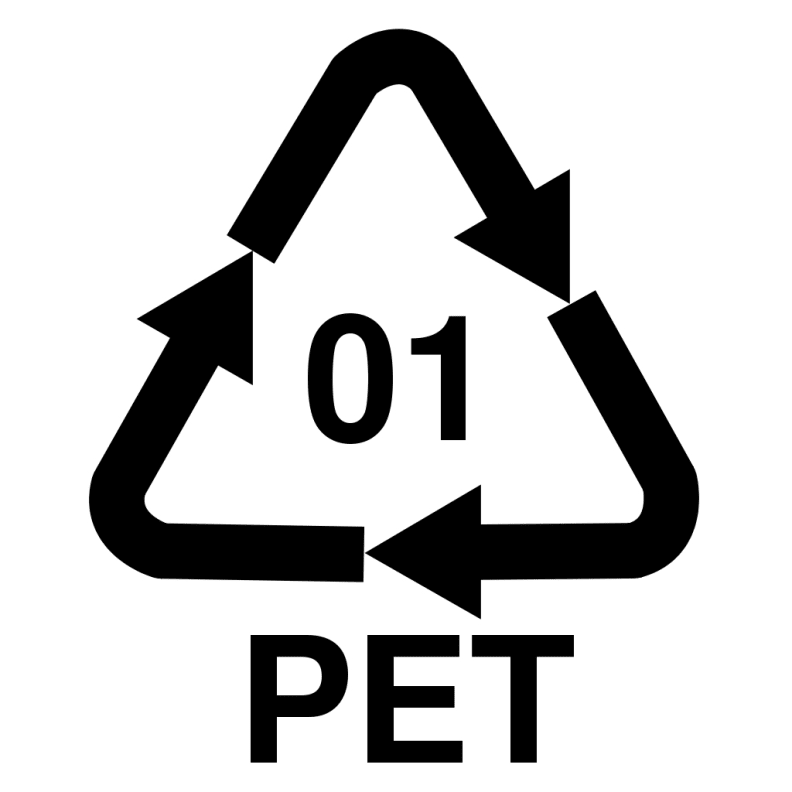 símbolo de reciclaje 1