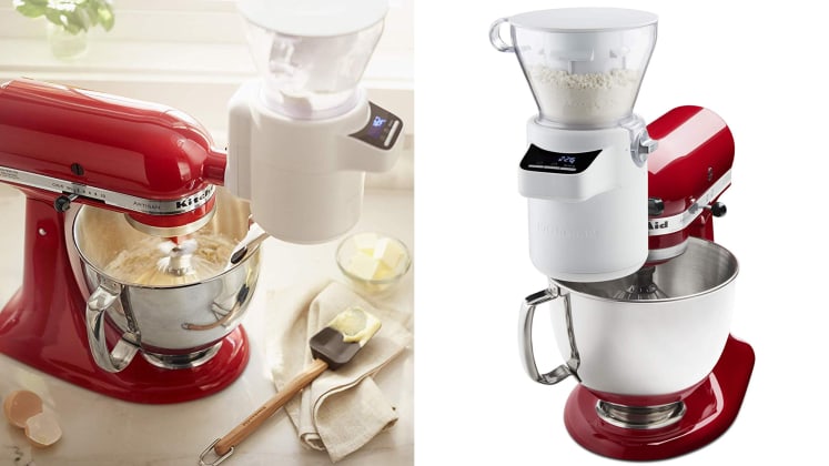 Kitchenaid Sifter And Scale Attachment Review Reviewed Kitchen This New Kitchenaid Attachment Is A Must Have For Bakers