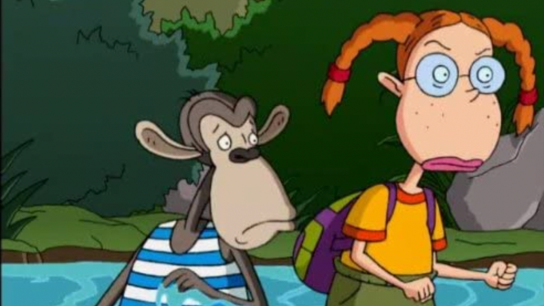 A still from The Wild Thornberrys featuring Eliza.