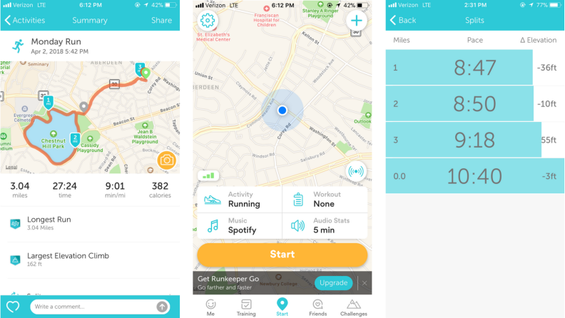 Runkeeper Running App