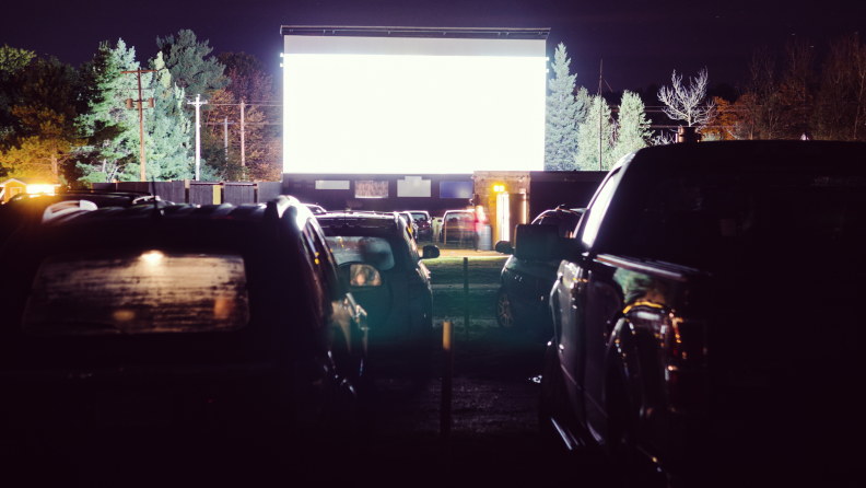 Go retro with a trip to a drive-in movie theater.