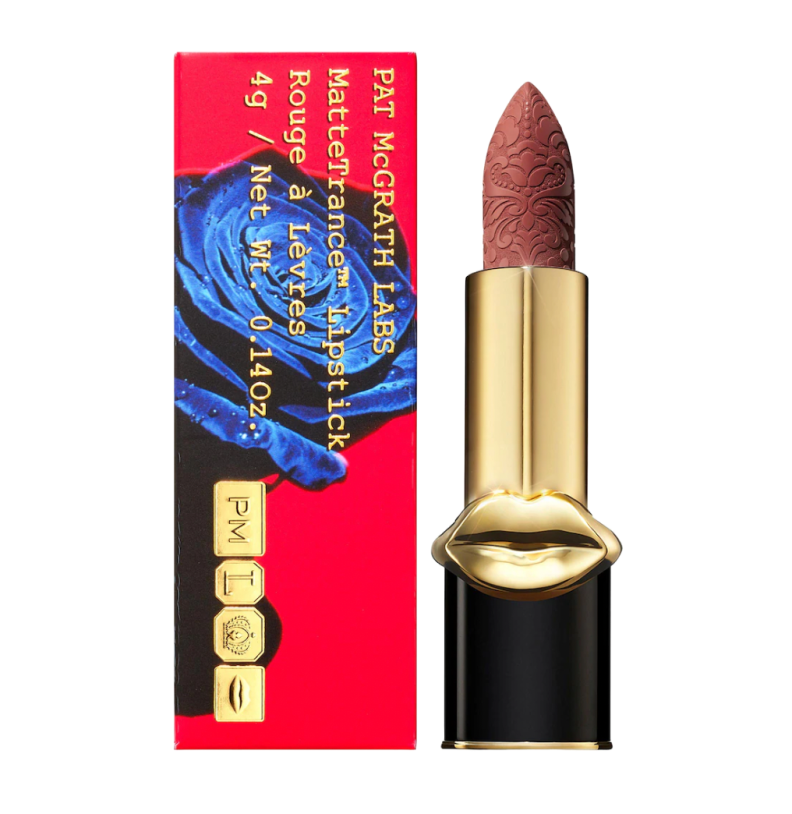 Pat McGrath Labs lipstick against a white background.