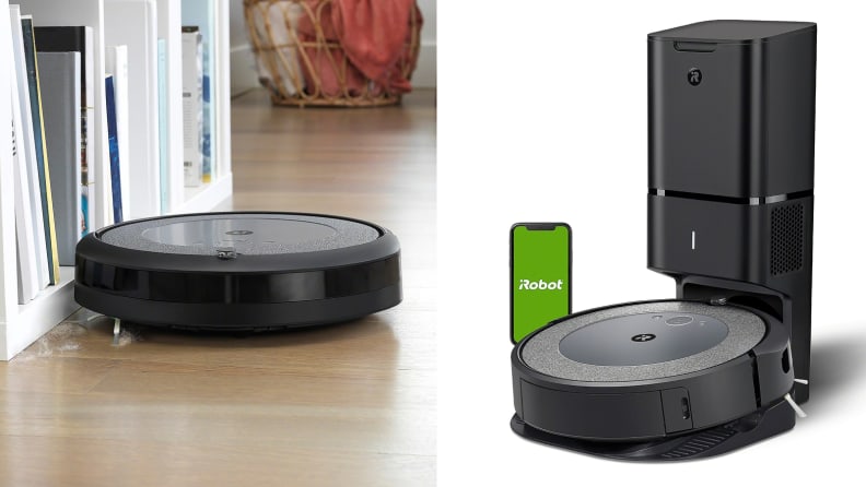 An iRobot Roomba robot vacuum