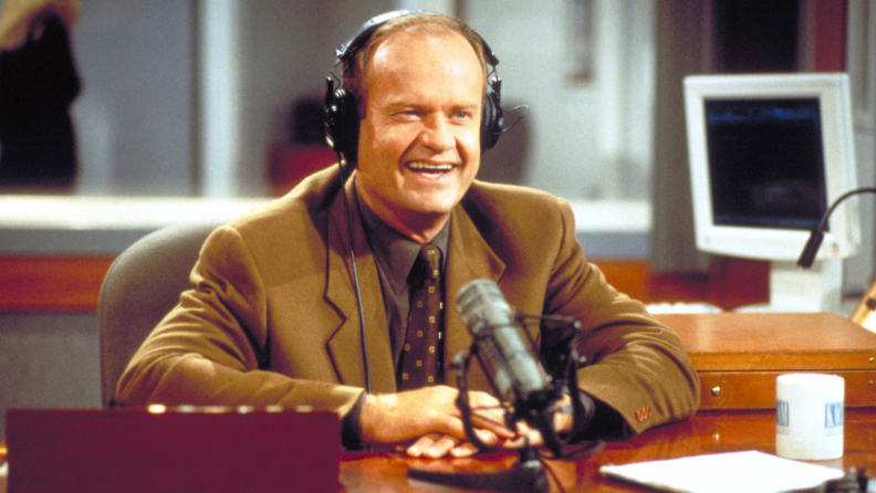 A still of Kelsey Grammar in Frasier, streaming on Paramount Plus