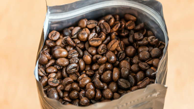 Keeping the coffee beans in airtight, dark, and dry environment is necessary.