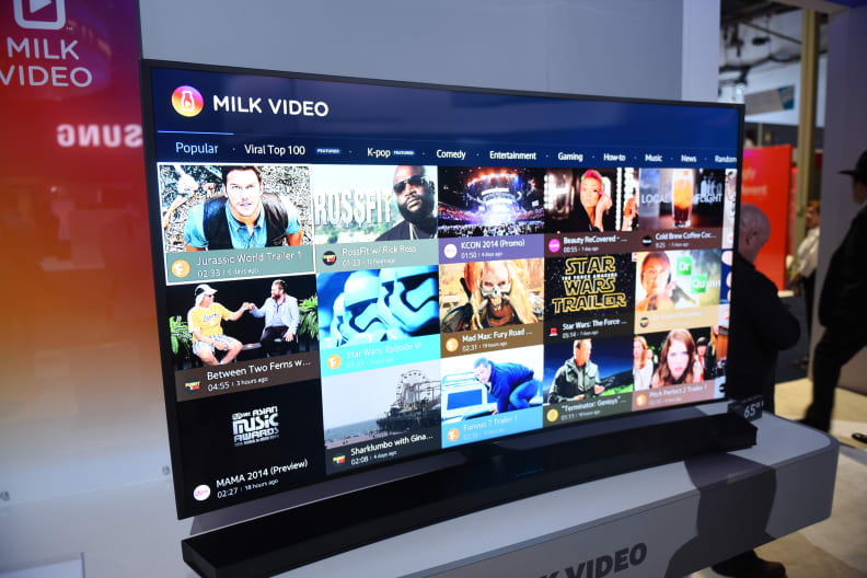 Milk will let you stream TV and video to Samsung's Gear VR.