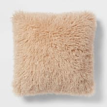 Product image of Threshold faux fur throw pillow