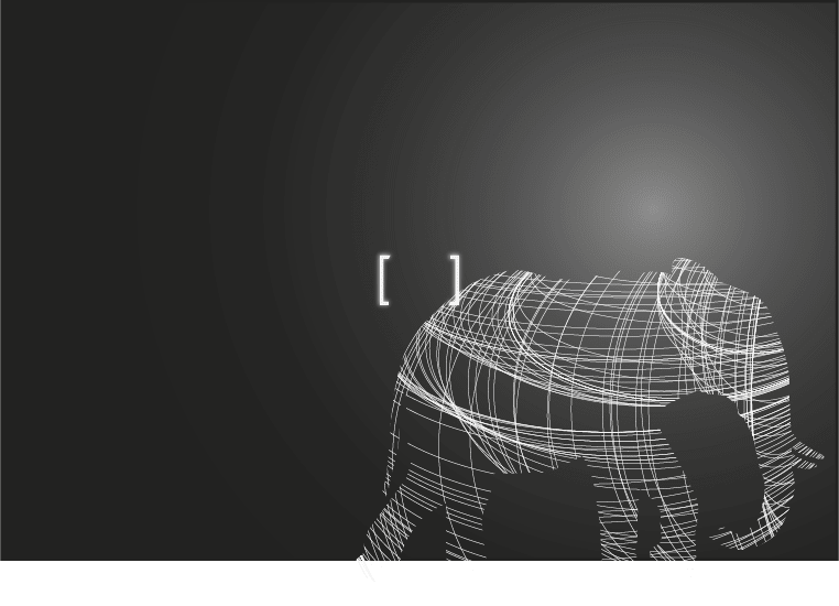An image comparing the size of the Titan Zeus to an elephant.