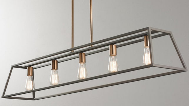 Brass-and-bronze-fixture