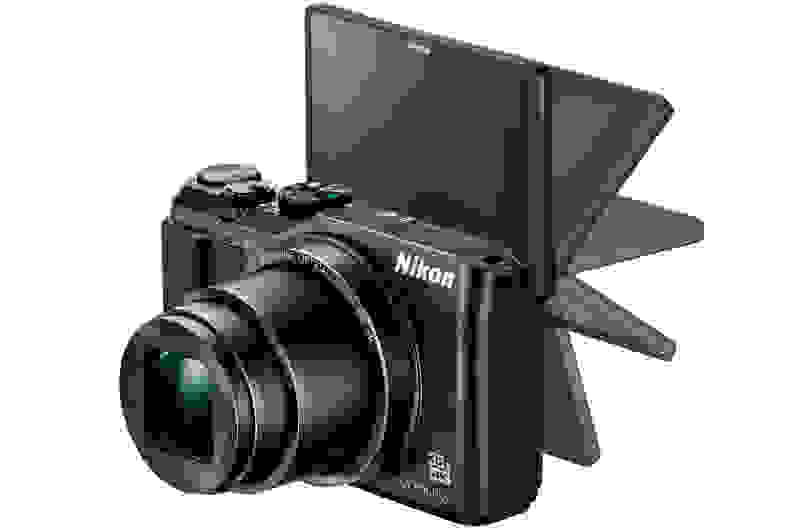 A manufacturer render of the Nikon Coolpix A90.