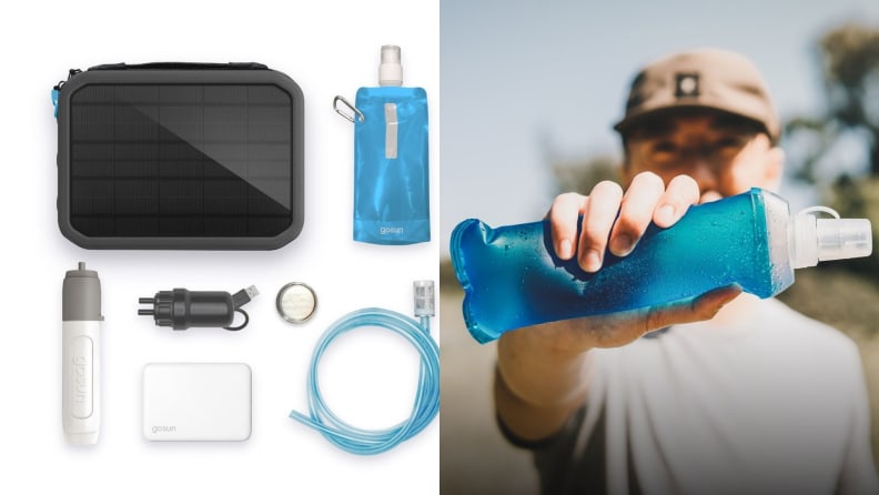 Flow is GoSun's solar-powered, two-in-one water purifier and pump.