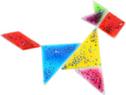 Product image of Busy Fingers Glittery Tangram Gel Puzzle