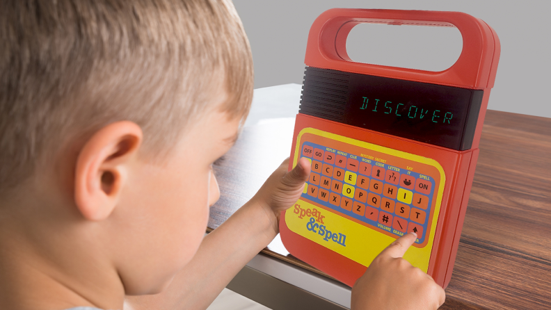 Speak and Spell is the OG computerized spelling game.
