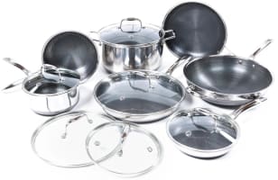 13 pc HexClad Hybrid Cookware Set w/ Lids – HexClad Cookware AU