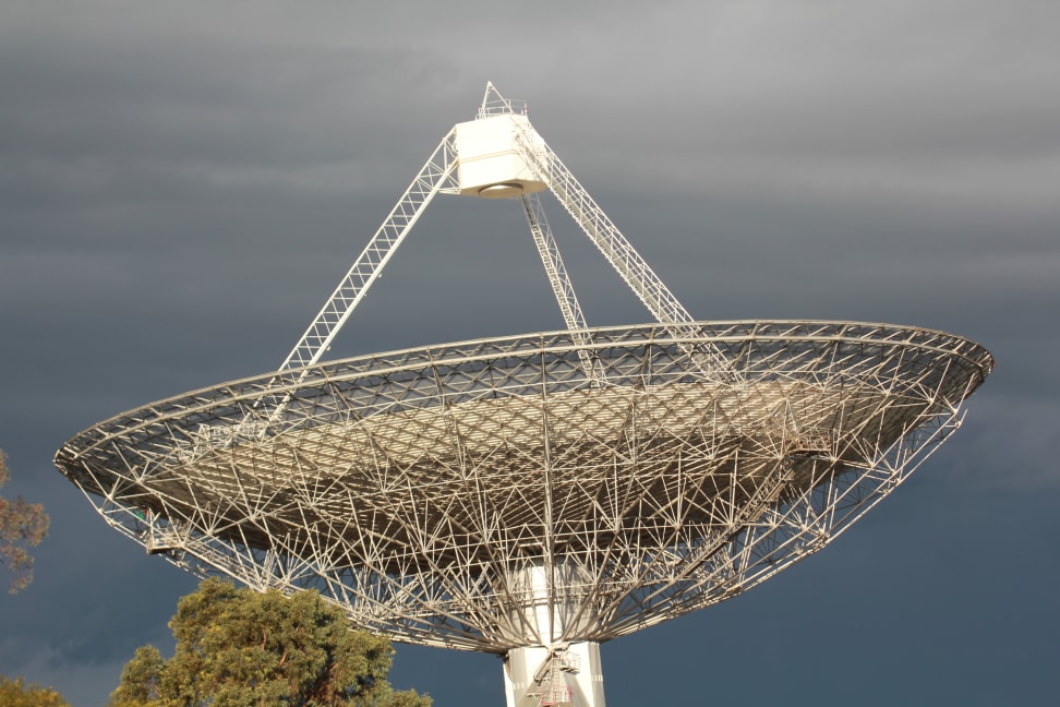 The Parkes Observatory radio telescope