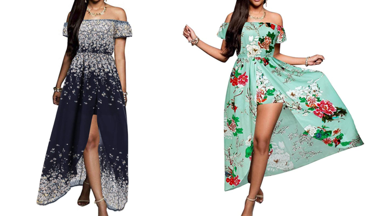 Amazon plus-size high-low dress