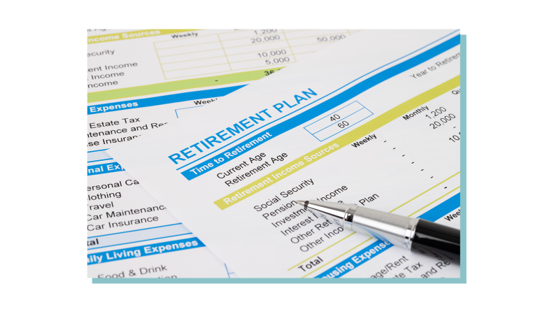 Forms that are for retirement plans.