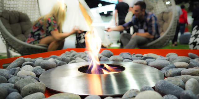 Gas Grill Fire Pit