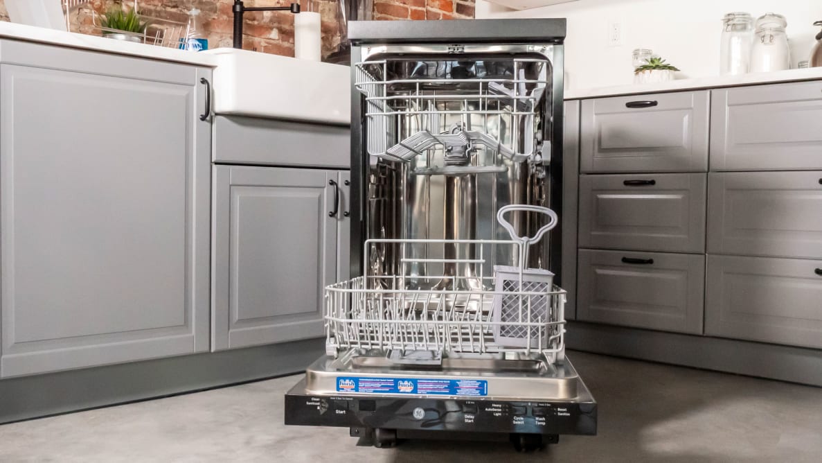 Ge Gpt145sslss Portable Dishwasher Review Reviewed Dishwashers
