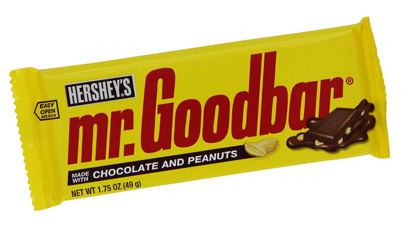 Best candy bar Mr. Goodbar