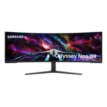 Product image of 57-Inch Samsung Odyssey Neo G9 Dual 4K UHD Quantum Mini-LED Curved Gaming Monitor