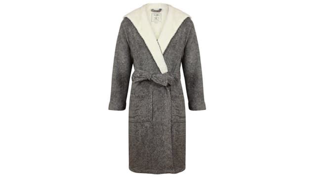 Hooded Fleece Robe