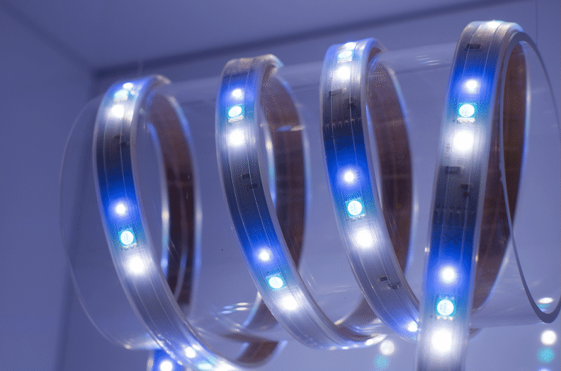 The Lightstrip Plus retains the 16 million color options of the previous version.