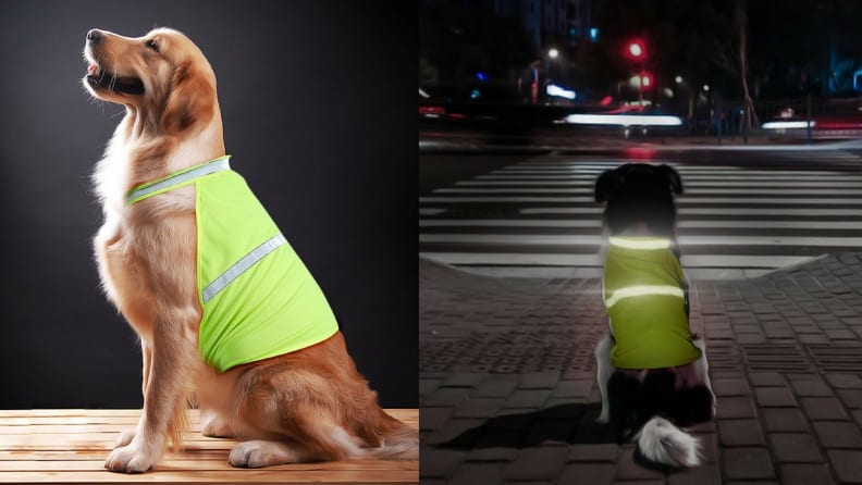Vizpet reflective dog vest
