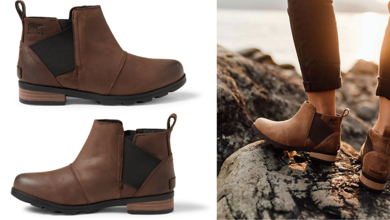 Images of the Sorel brown boots