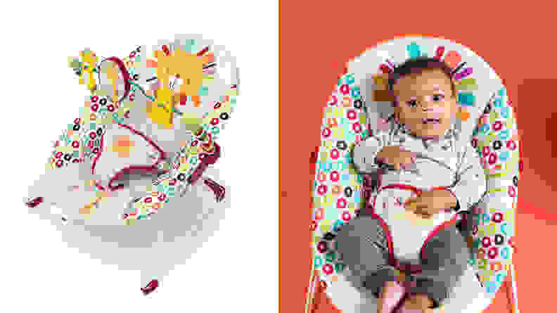 BrightStars Playful Pinwheel Bouncer