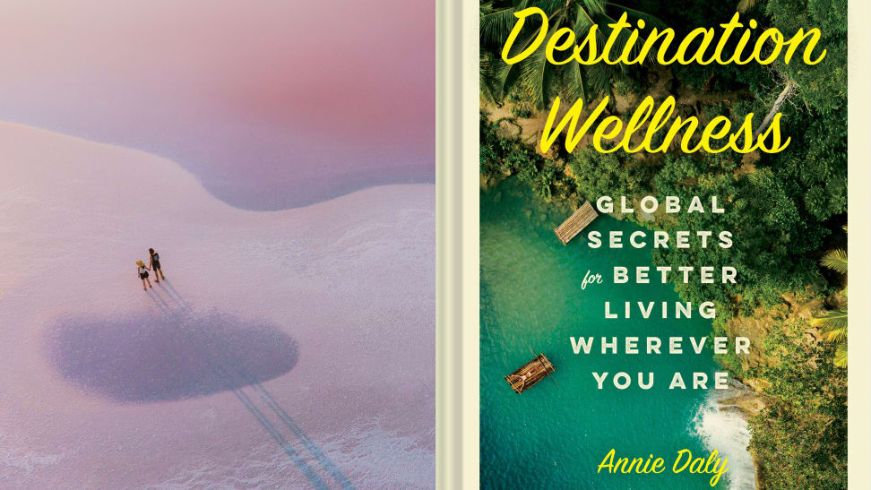 The cover of the book Destination: Wellness by Annie Daly