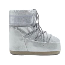 Product image of Moon Boot Icon Low Silver Glitter Boots