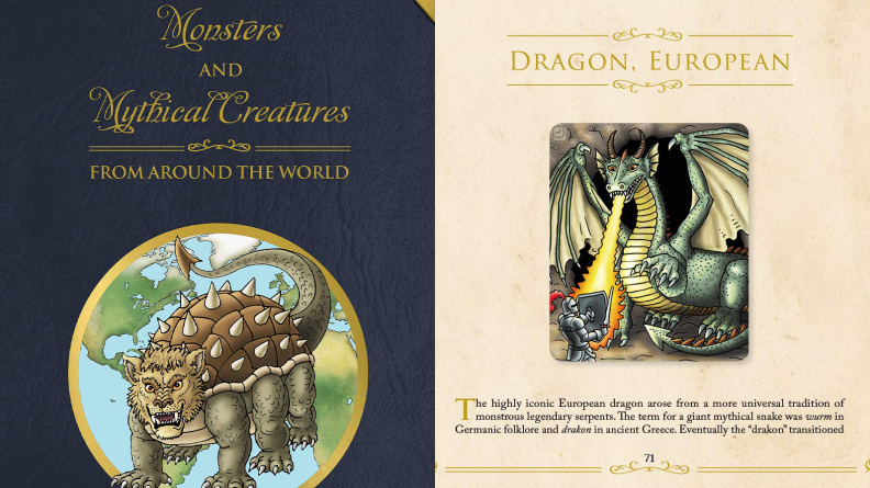 An expansive exploration of monsters from across the globe.