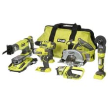 Ryobi 6-tool lithium ion combo kit