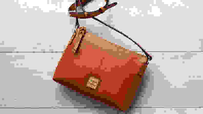 A Dooney & Bourke handbag, which you can get on the QVC website.