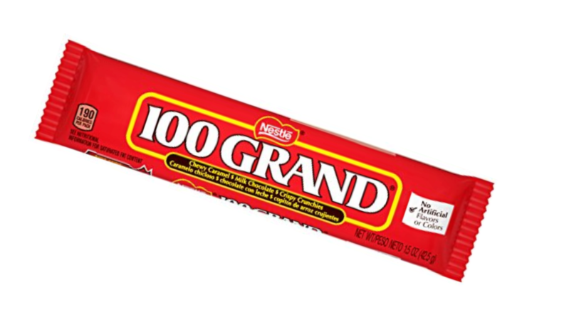 Best candy bar 100 Grand
