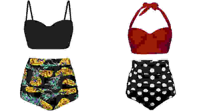 Aixy Women Vintage Swimsuits