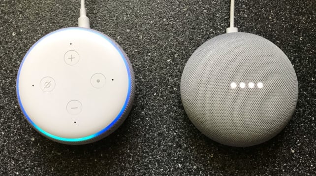 Lit up smart speakers
